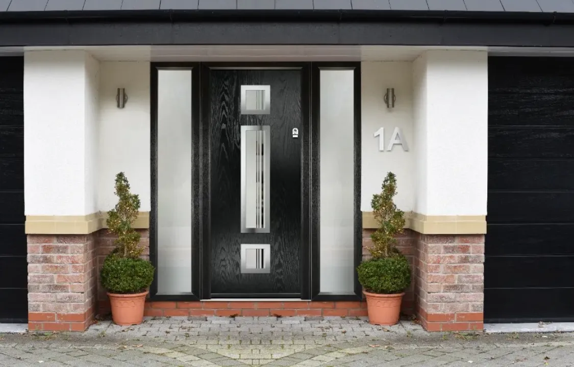 Inox Lyon composite door
