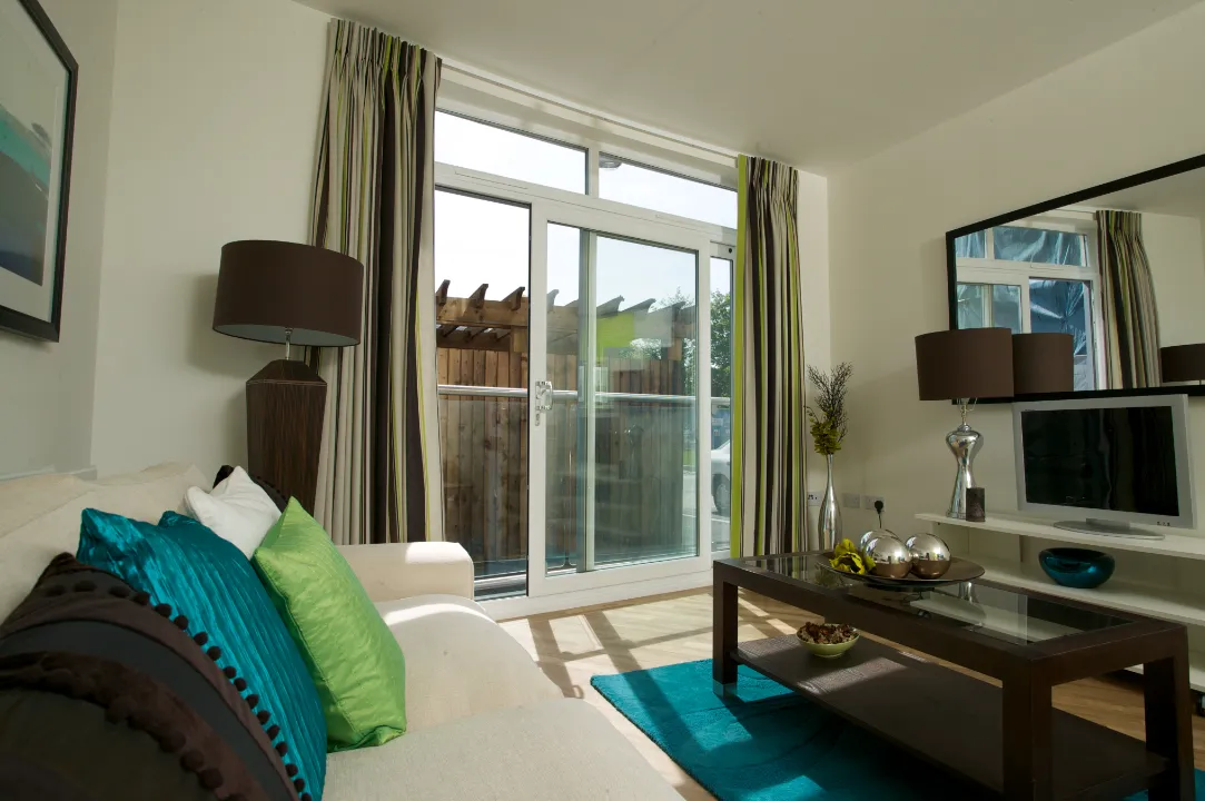 Patio Doors installed at bedroom