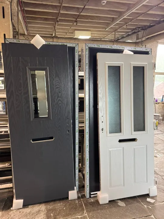 doors at factory