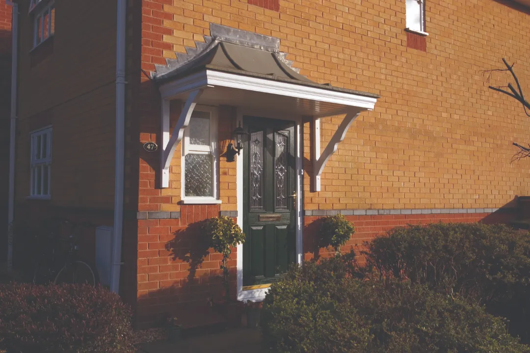 eurocell black entrance door