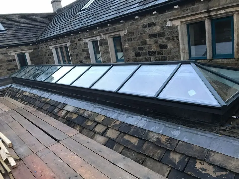 roof lantern installation