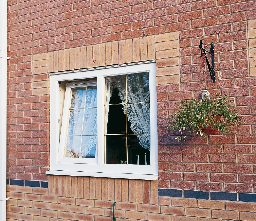 white framed Tilt & Turn window